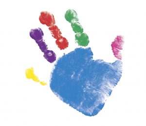 FIVE handprint logo